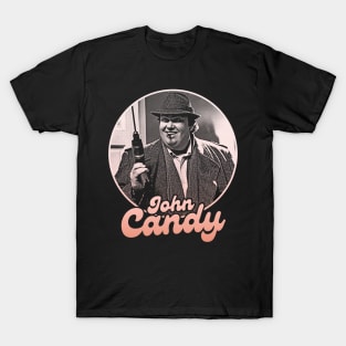 John Candy // Gradients Lines Drawing Artwork T-Shirt